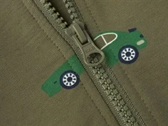 Name It dusty olive biler sweatcardigan